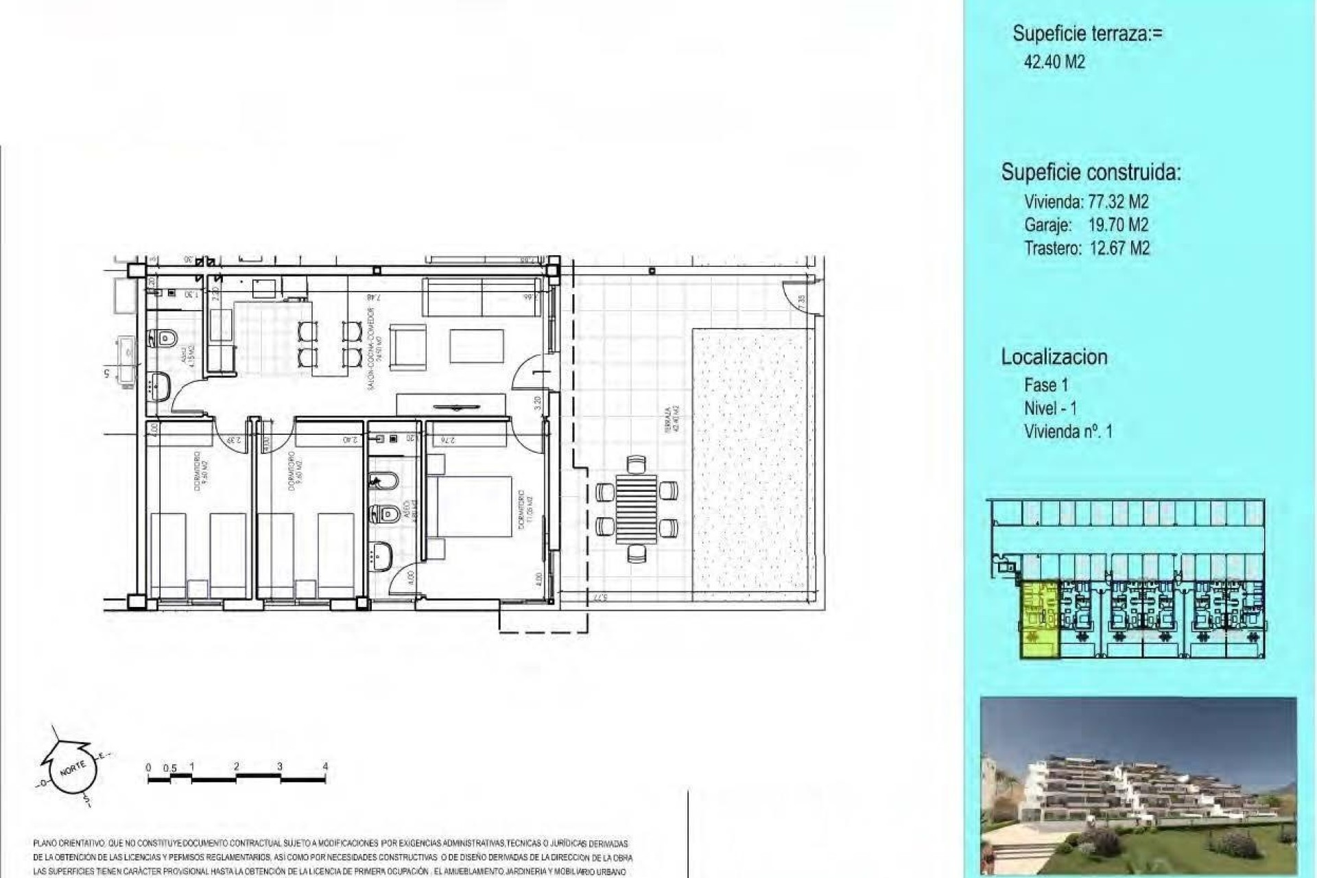 New Build - Wohnung / Apartment -
Vera - Vera playa