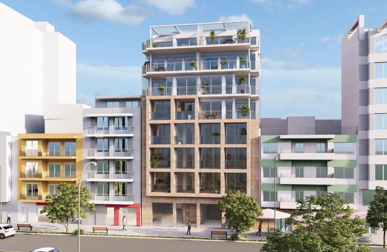 New Build - Wohnung / Apartment -
Villajoyosa - Pueblo