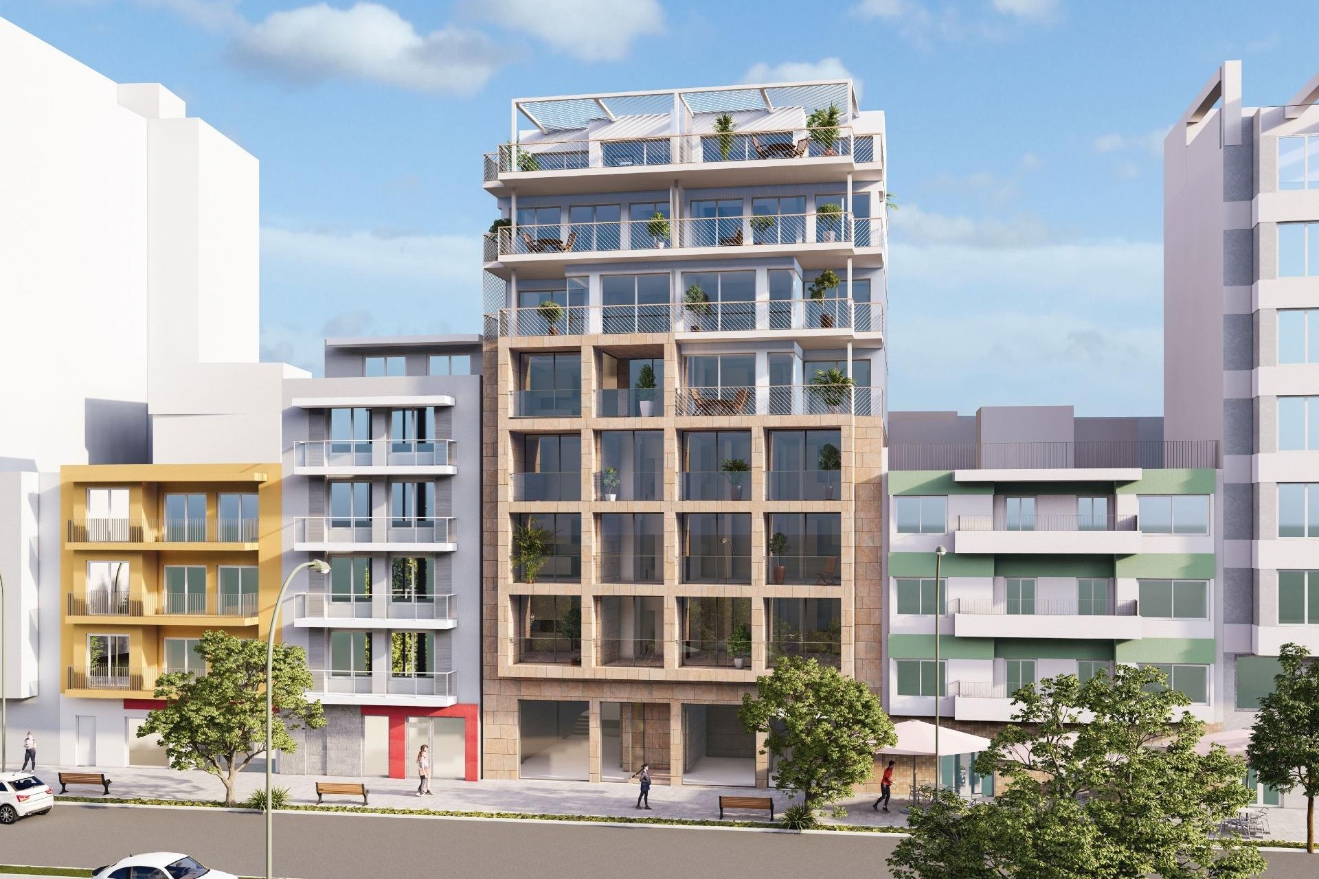 New Build - Wohnung / Apartment -
Villajoyosa - Pueblo