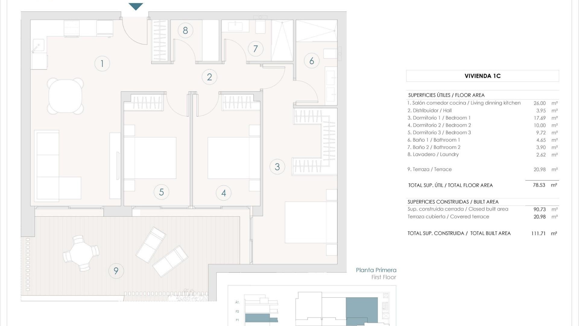 New Build - Wohnung Appartement -
Benijofar - Pueblo