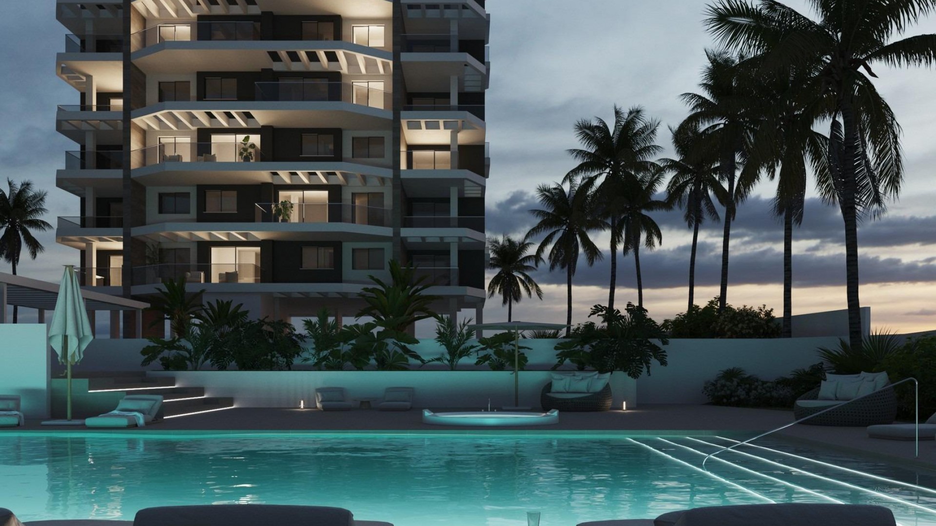 New Build - Wohnung Appartement -
Calpe - Playa Arenal