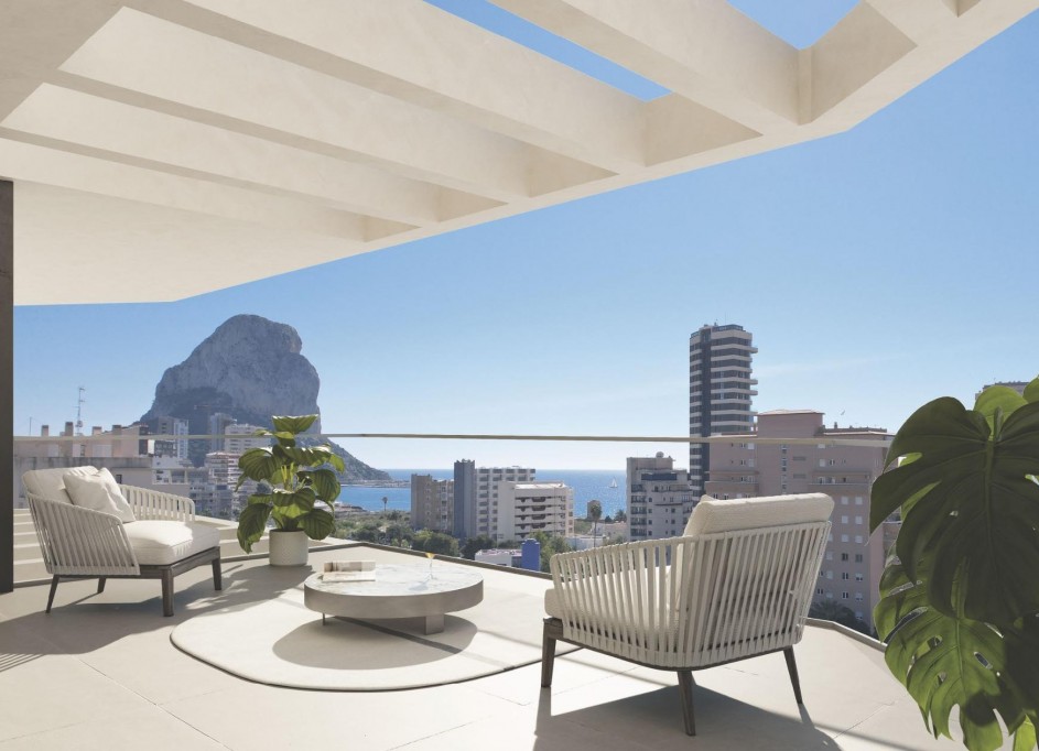 New Build - Wohnung Appartement -
Calpe - Playa Cantal Roig