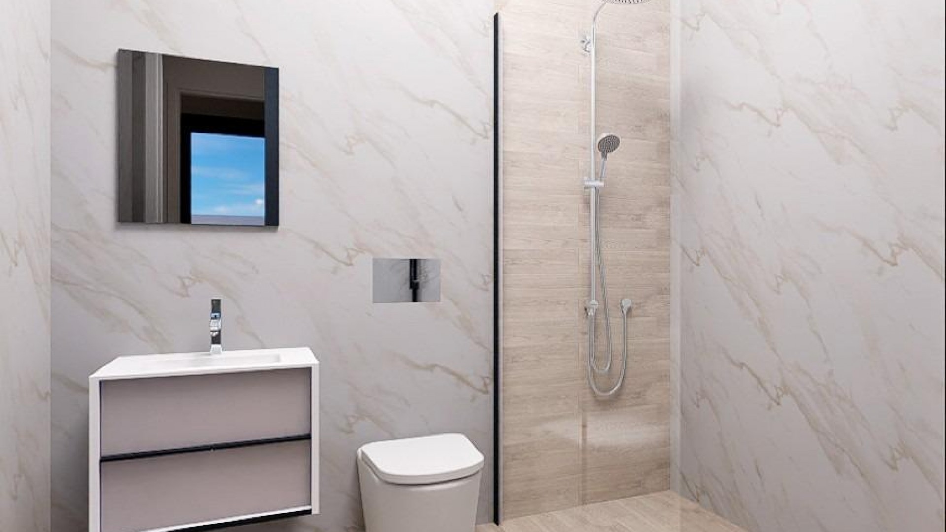 New Build - Wohnung Appartement -
Finestrat - Balcón de finestrat