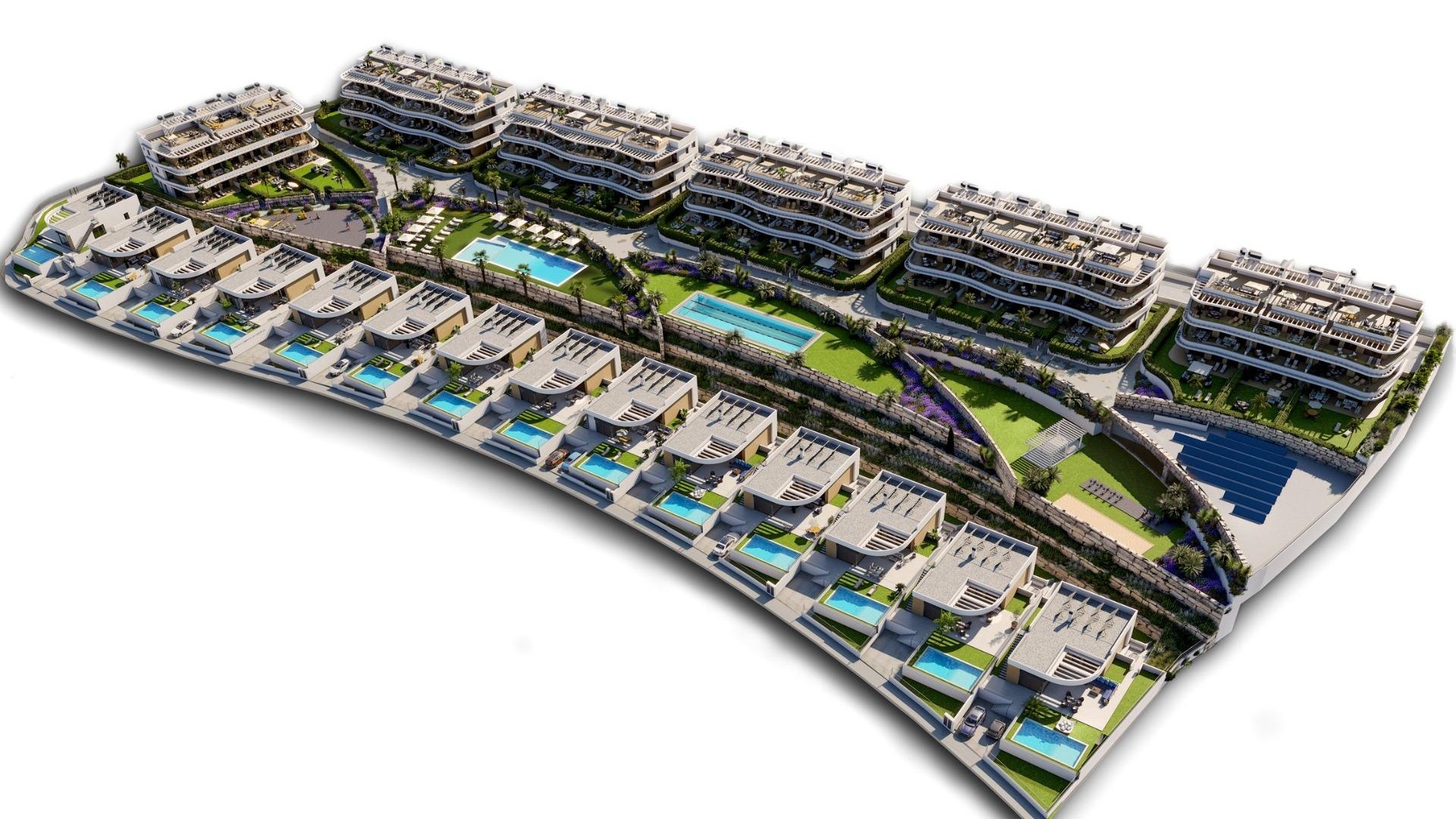 New Build - Wohnung Appartement -
Finestrat - Campana garden