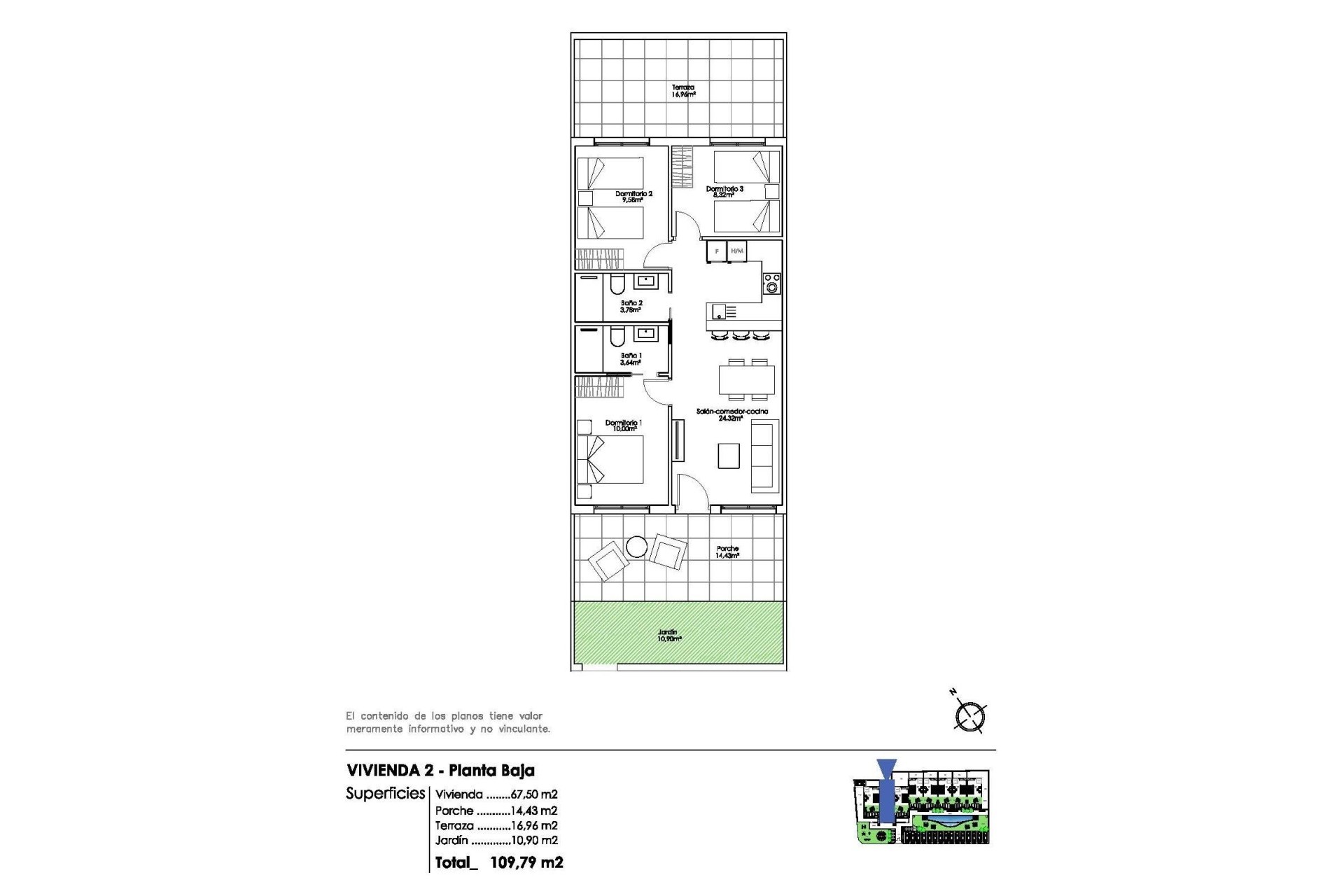 New Build - Wohnung / Appartement -
Pilar de la Horadada - Parque Ramon eugenio Escudero