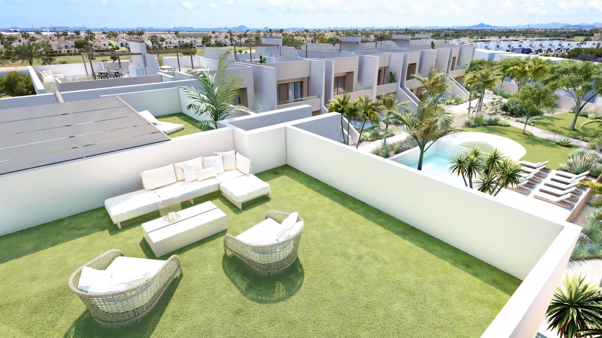 New Build - Wohnung Appartement -
San Javier - Roda Golf