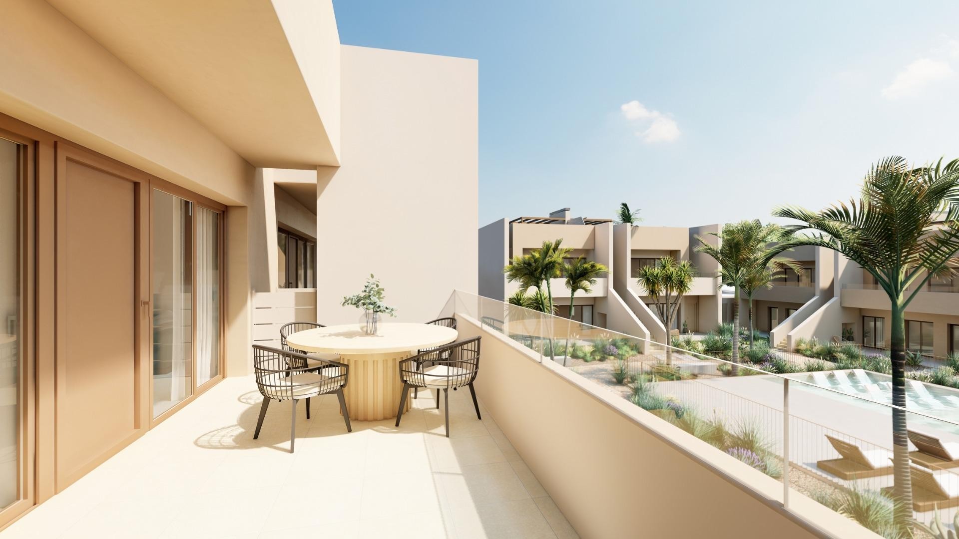 New Build - Wohnung Appartement -
San Javier - Roda Golf