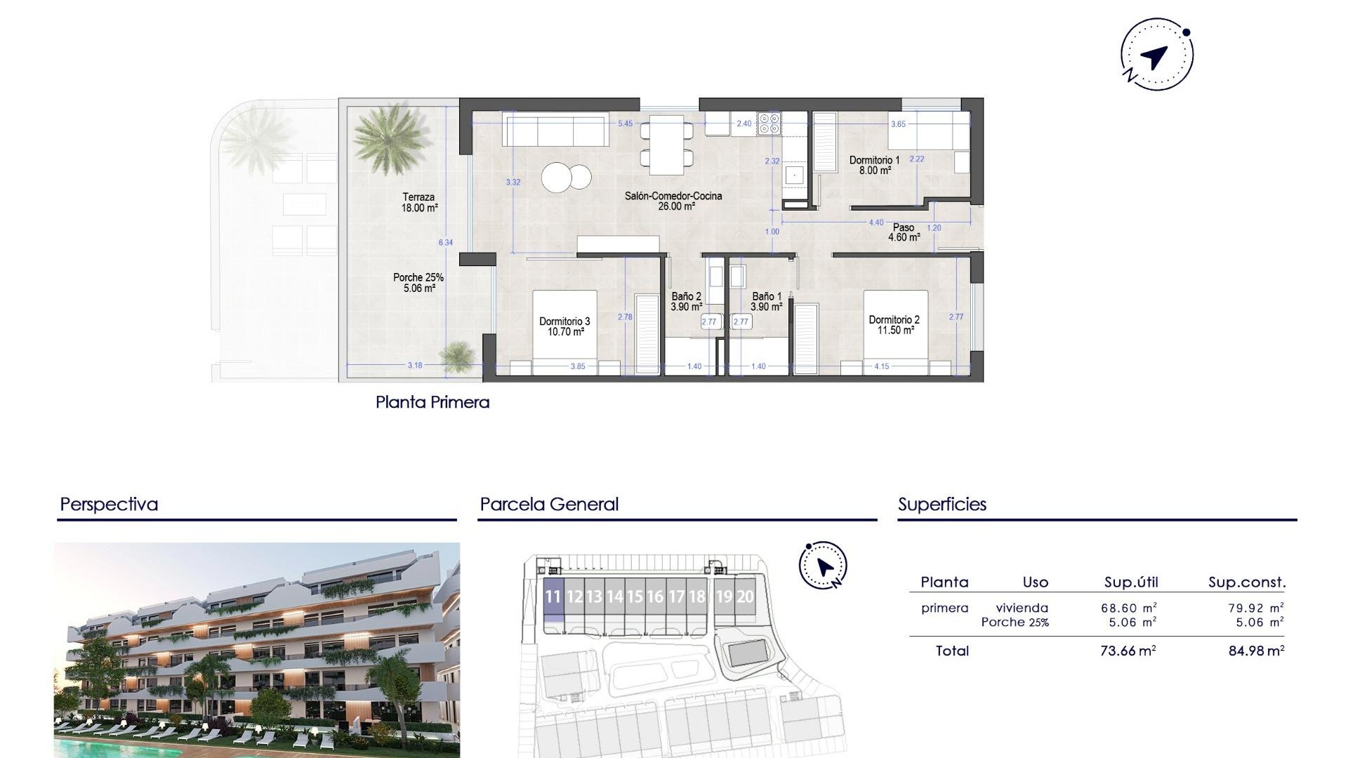 New Build - Wohnung Appartement -
San Javier - Santiago de la Ribera
