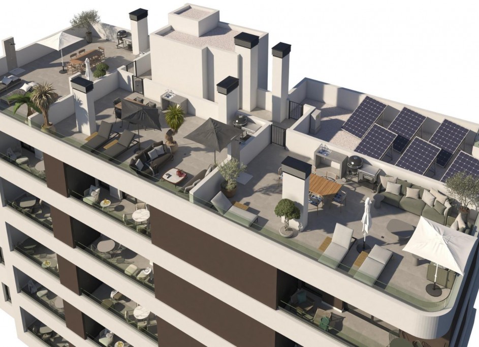 New Build - Wohnung Appartement -
Santa Pola - pueblo