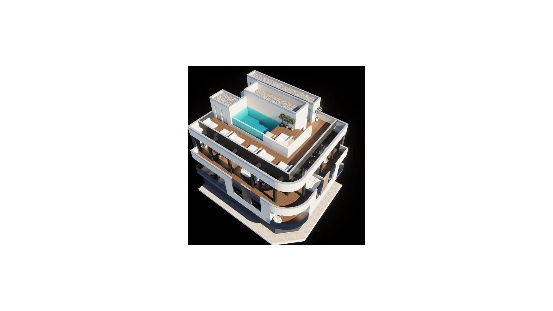 New Build - Wohnung Appartement -
Torrevieja - Center