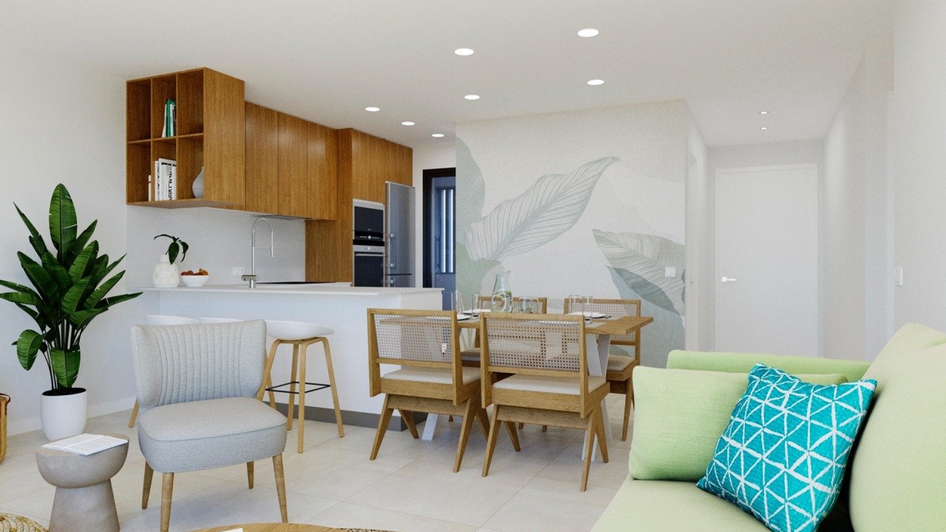 New Build - Wohnung Appartement -
Torrevieja - Lago jardin