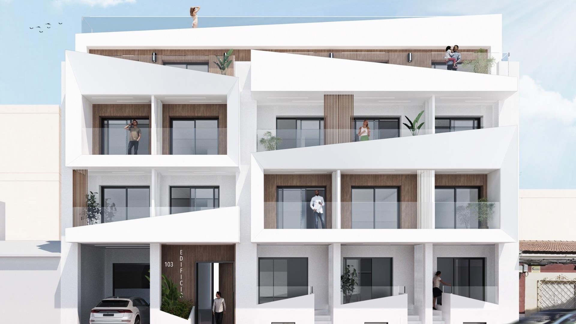 New Build - Wohnung Appartement -
Torrevieja - Playa de El Cura