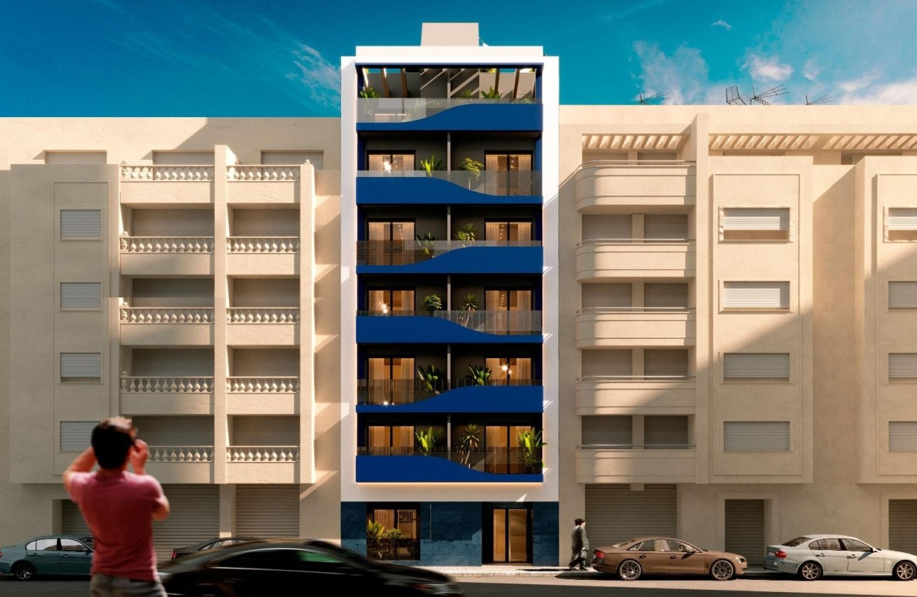 New Build - Wohnung / Appartement -
Torrevieja - Playa del Acequión