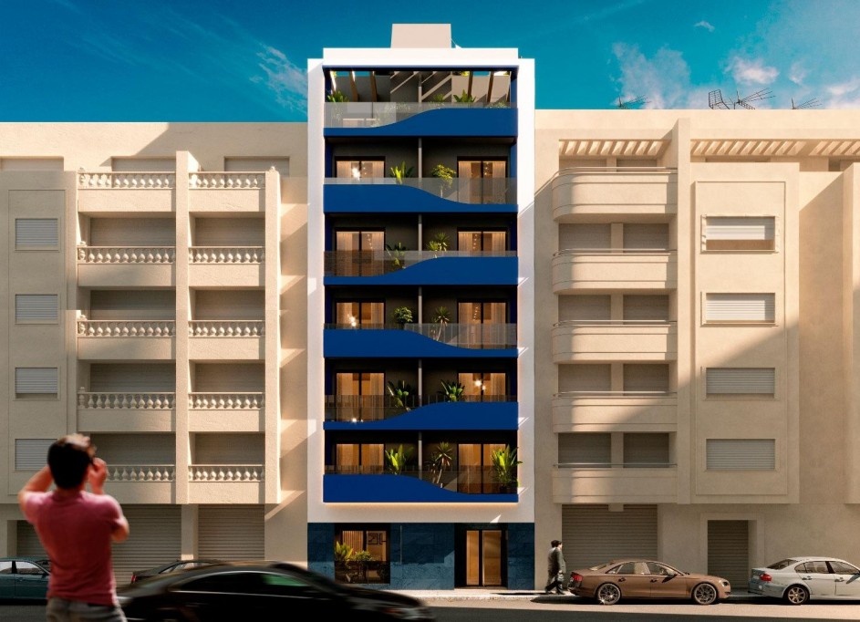 New Build - Wohnung Appartement -
Torrevieja - Playa del Acequión