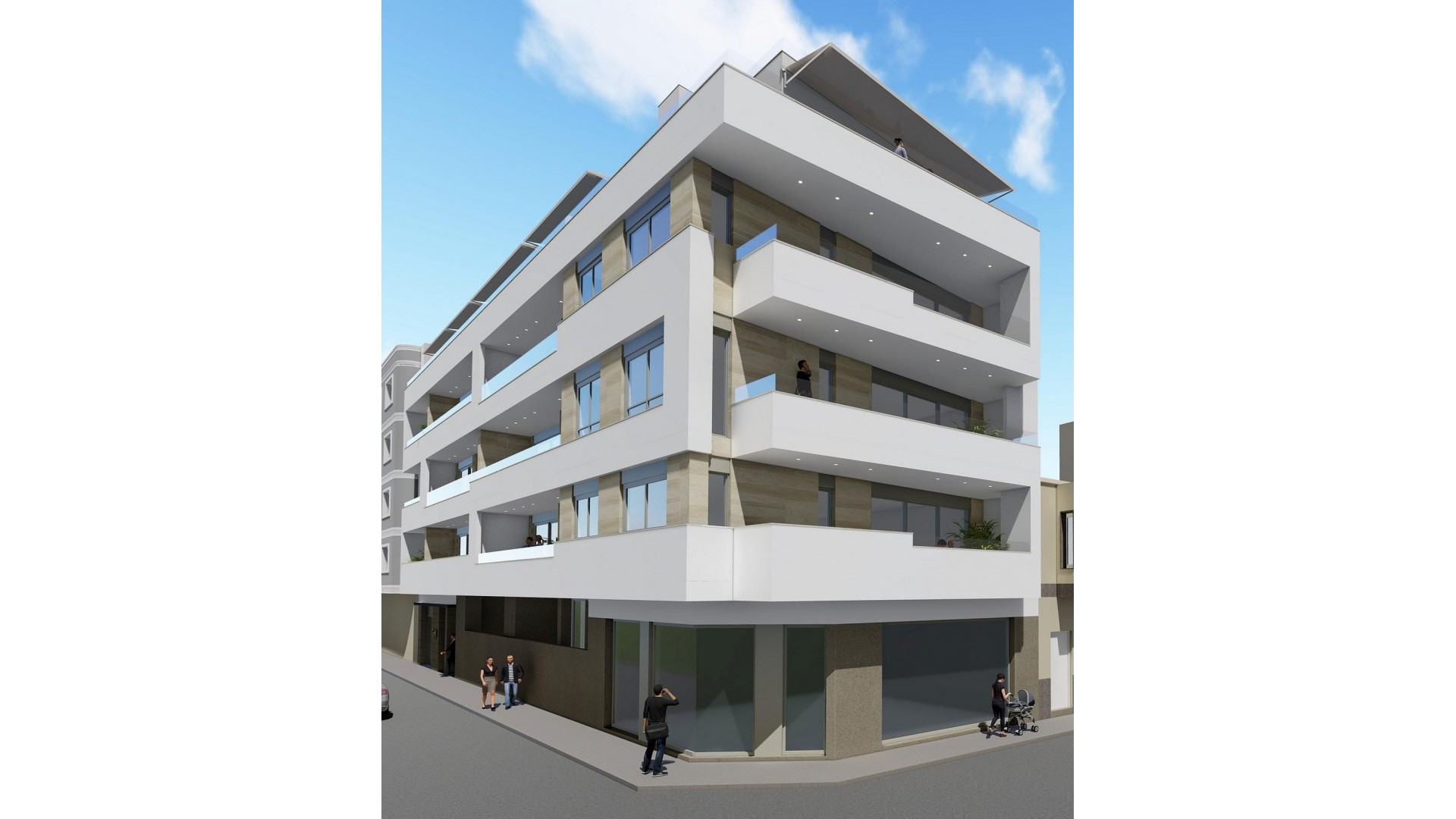 New Build - Wohnung Appartement -
Torrevieja - Playa del Cura