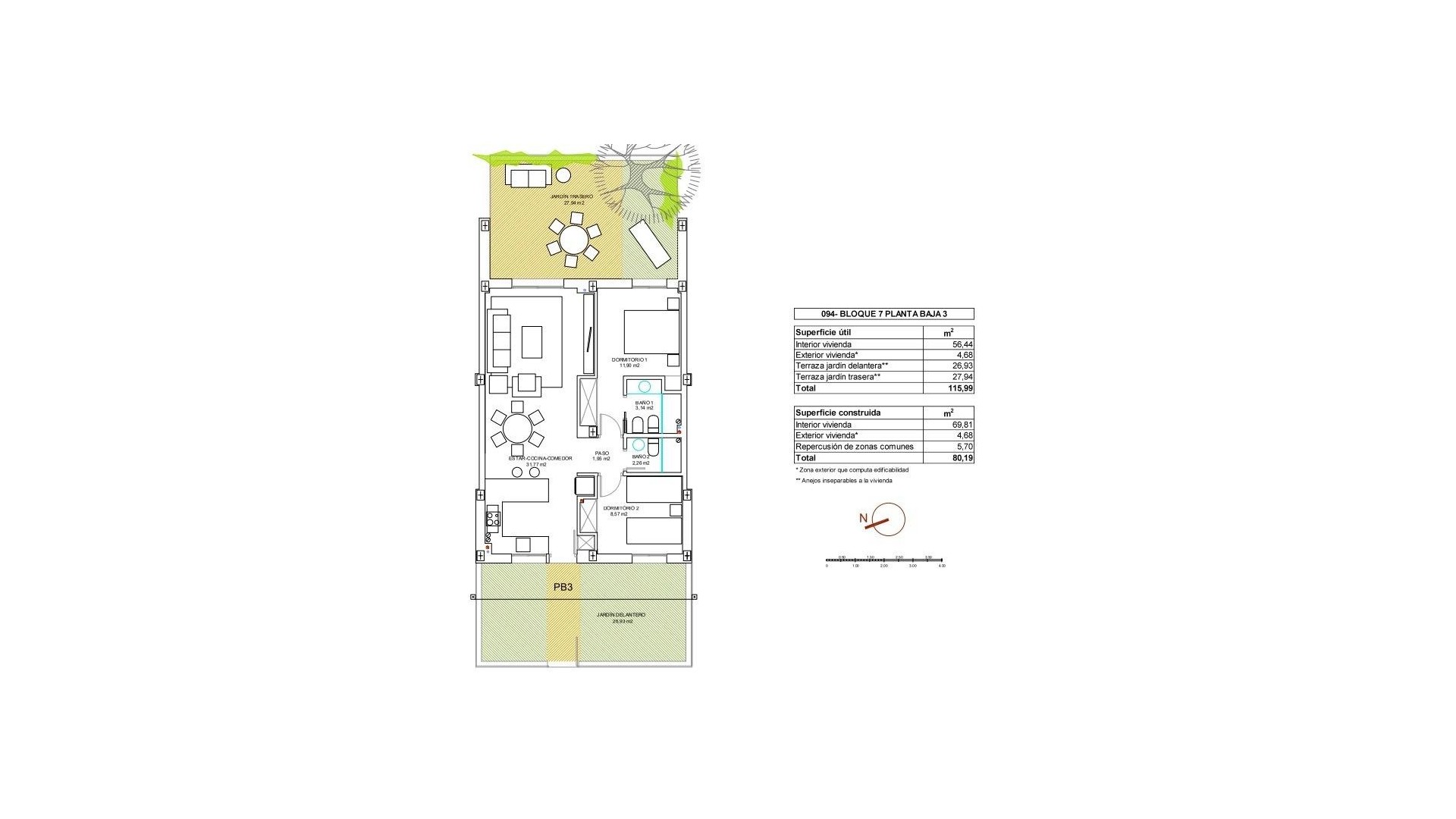 New Build - Wohnung Appartement -
Vera - El Playazo