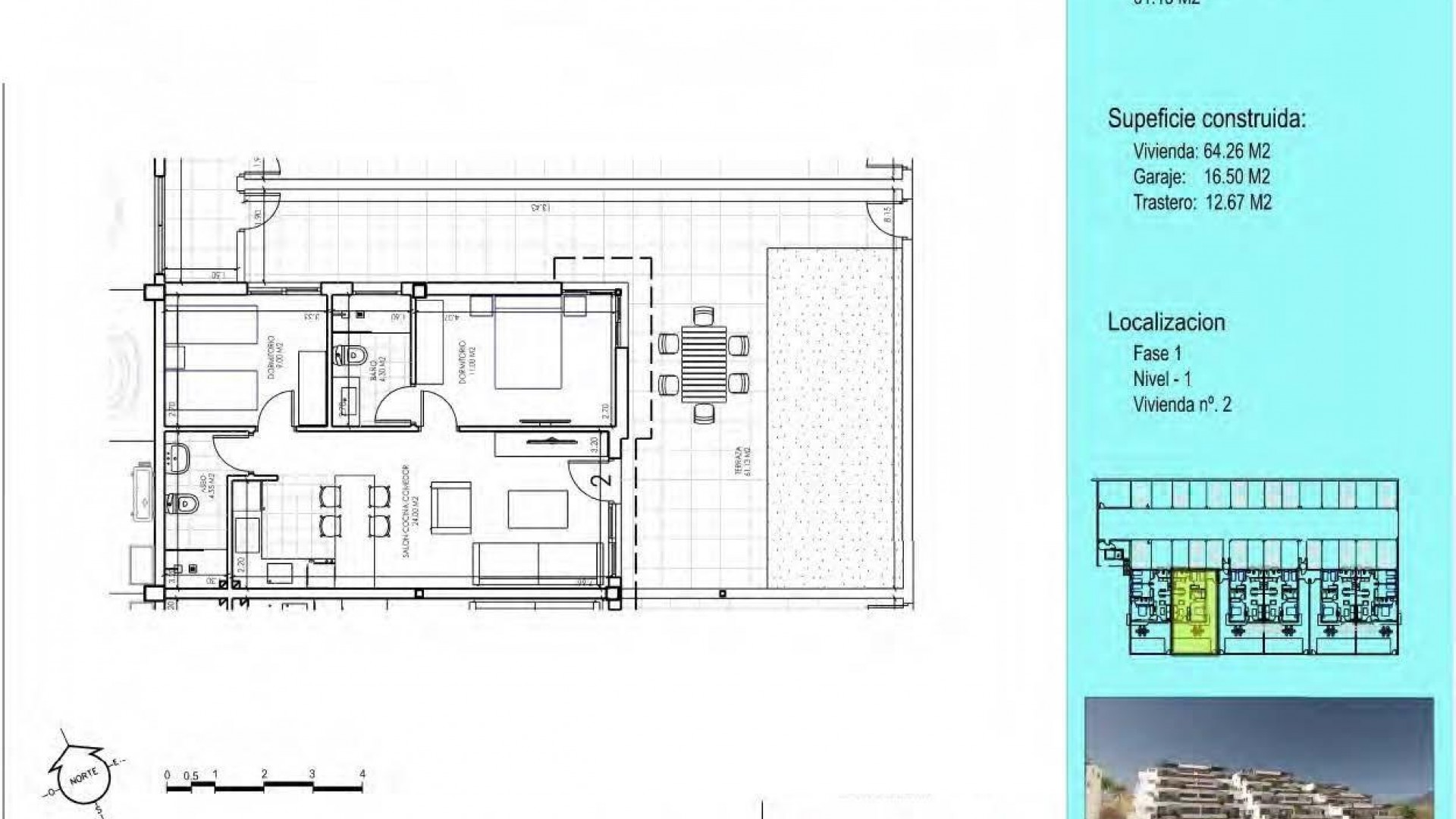 New Build - Wohnung Appartement -
Vera - Vera playa