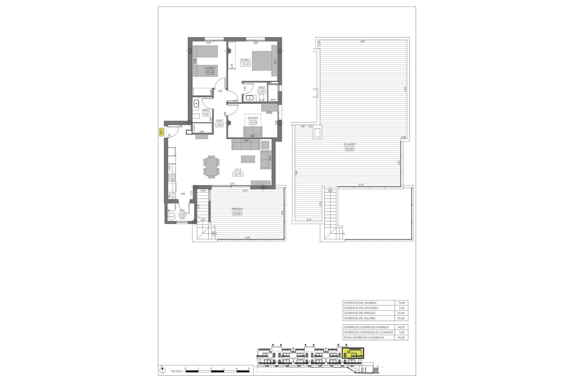 NIEUWBOUW - Appartement / Flat -
Algorfa - La Finca Golf