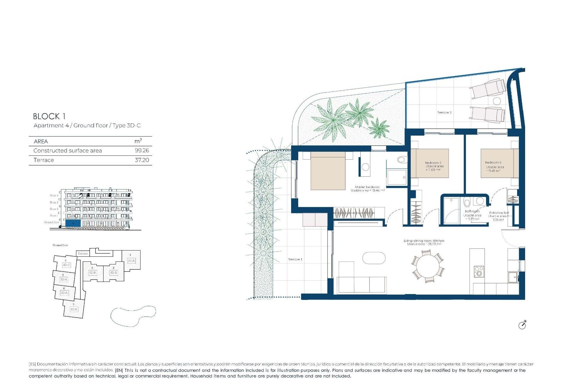 NIEUWBOUW - Appartement / Flat -
Baños y Mendigo - El Valle Golf Resort