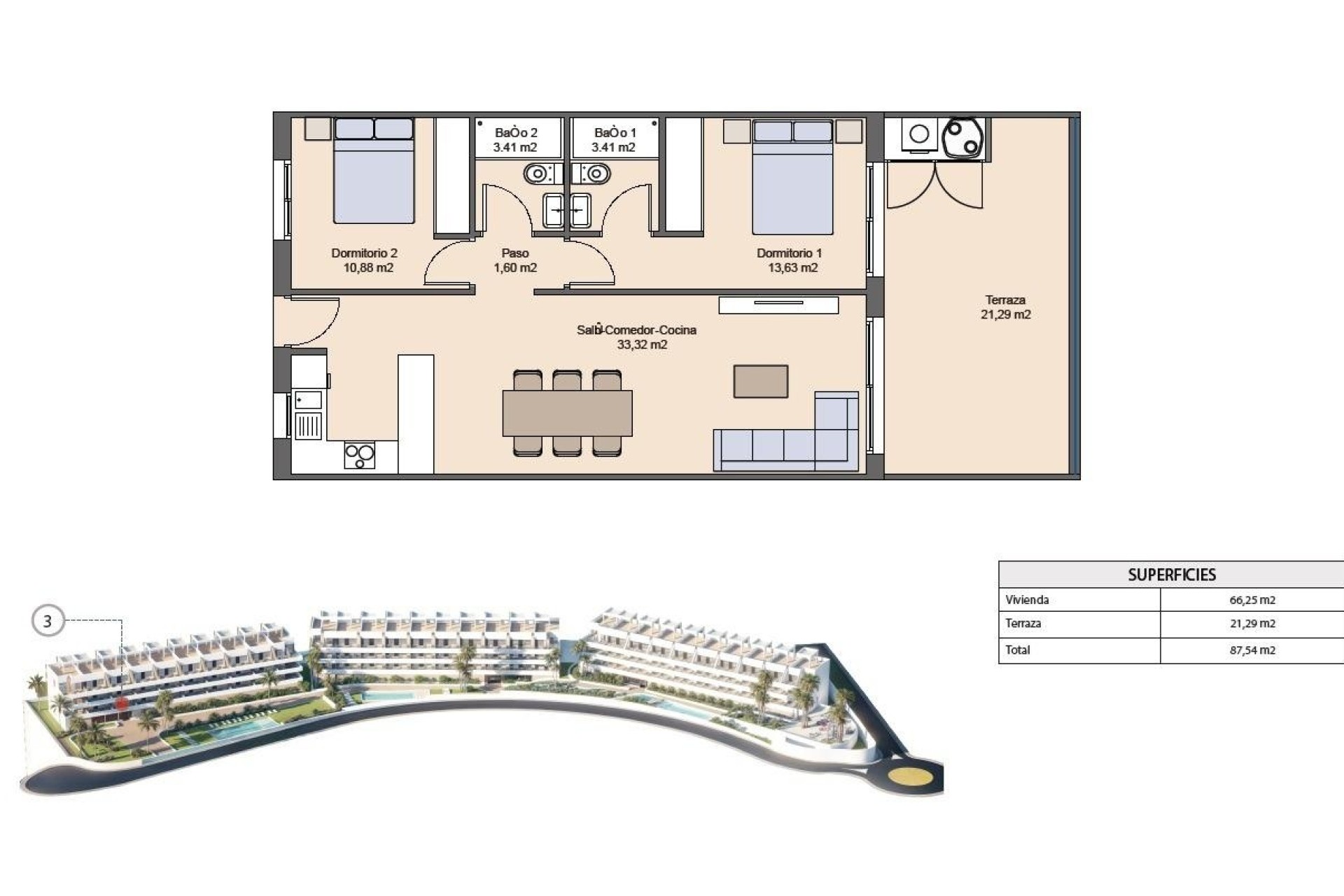 NIEUWBOUW - Appartement / Flat -
Finestrat - Balcón de finestrat