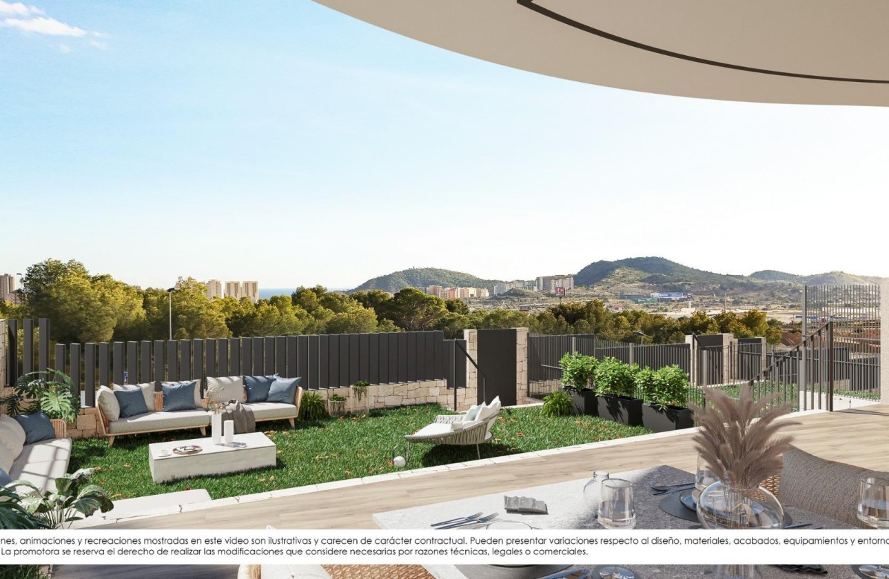 NIEUWBOUW - Appartement / Flat -
Finestrat - Campana garden