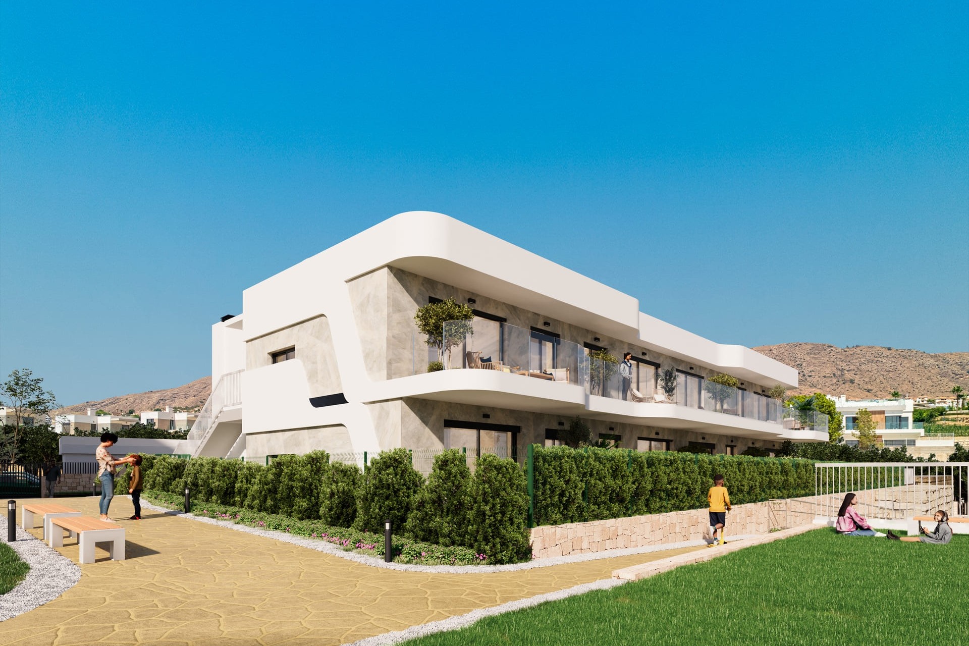 NIEUWBOUW - Appartement / Flat -
Finestrat