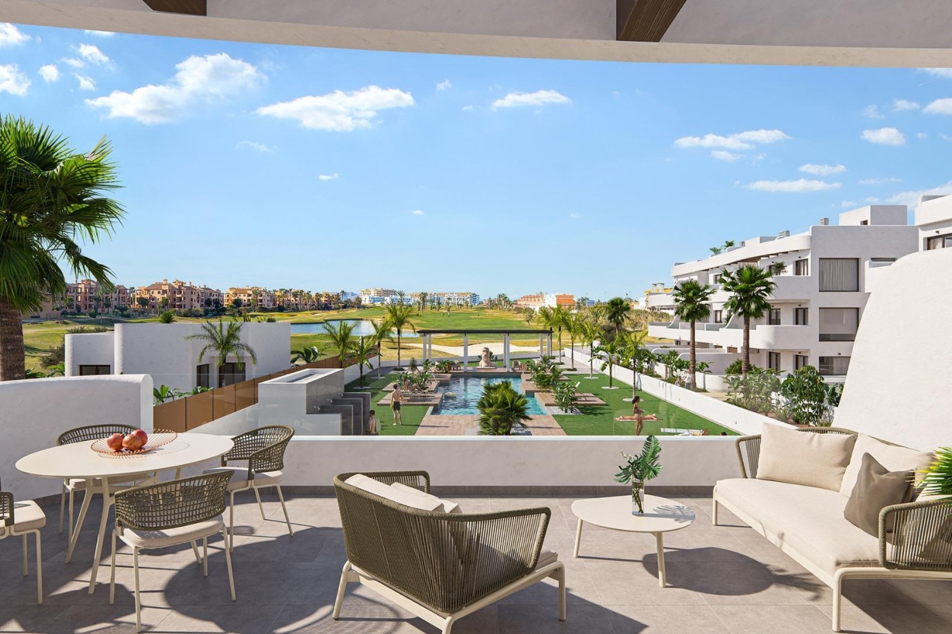NIEUWBOUW - Appartement / Flat -
Los Alcázares - La Serena Golf