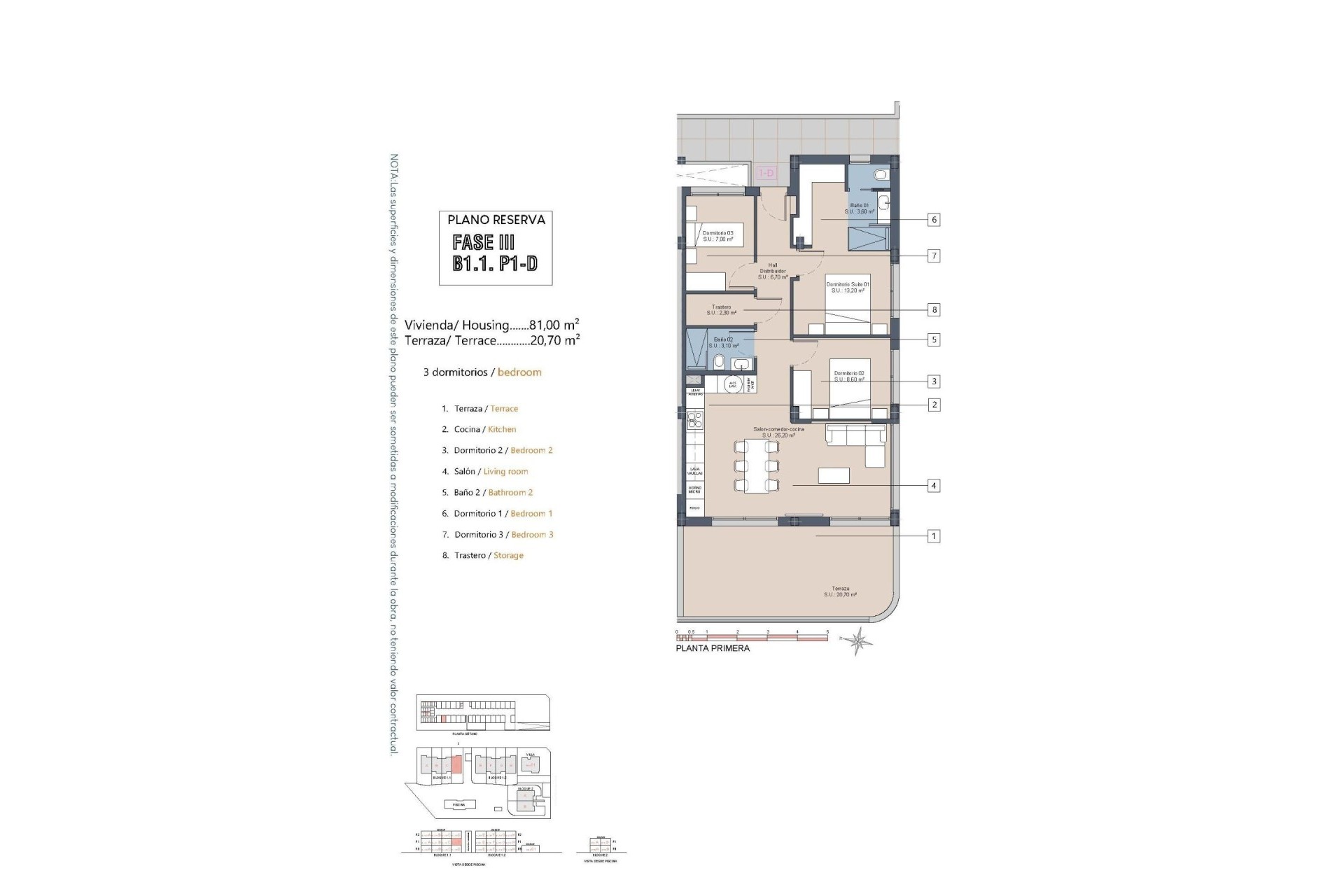 NIEUWBOUW - Appartement / Flat -
Los Alcázares - La Serena Golf