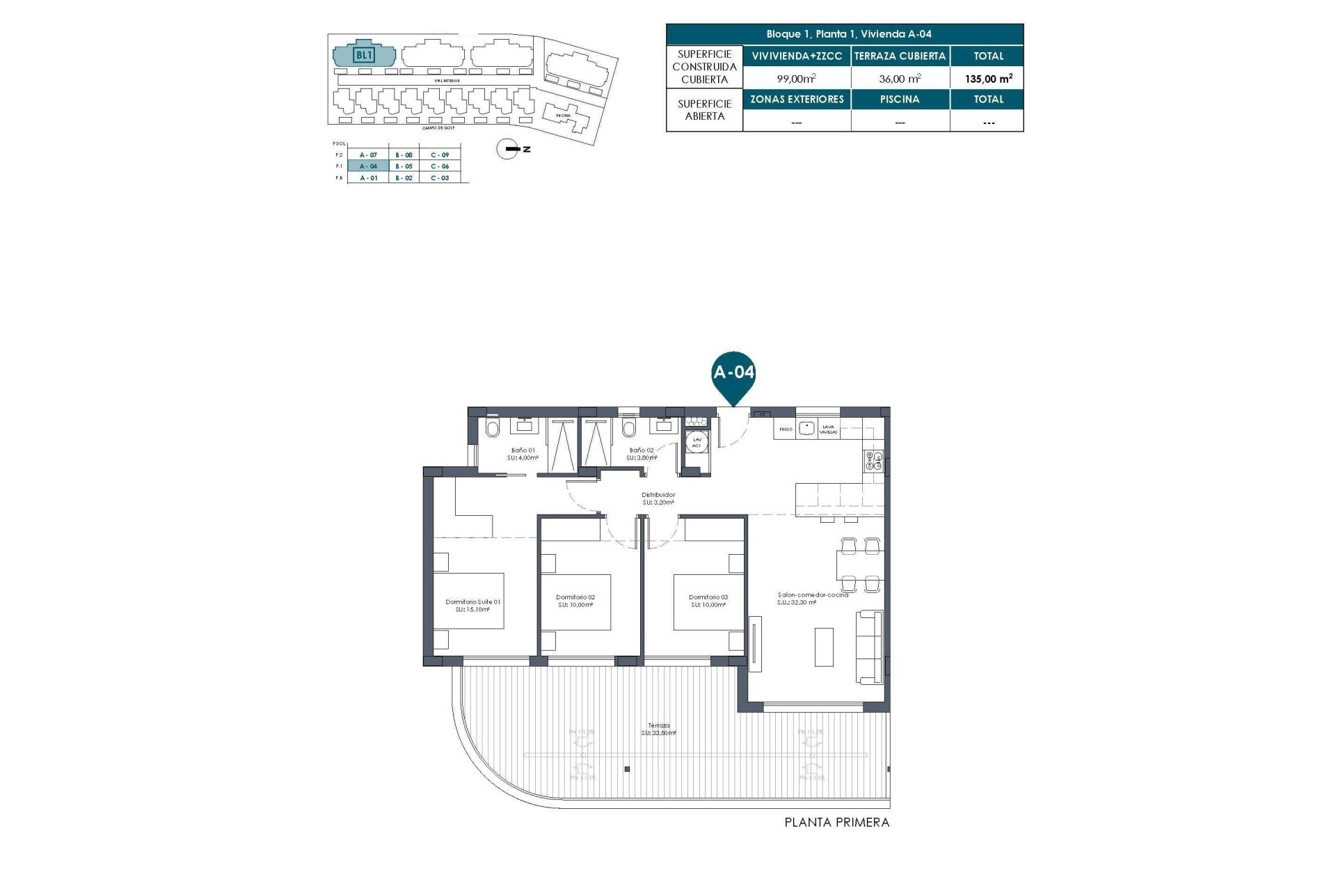 NIEUWBOUW - Appartement / Flat -
Los Alcazares - Serena Golf