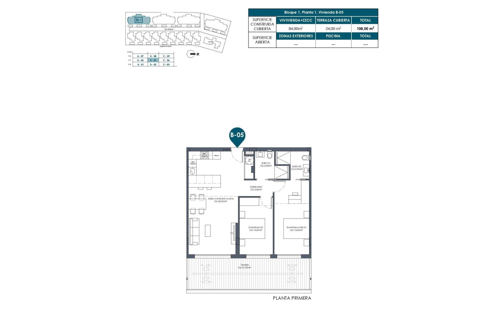 NIEUWBOUW - Appartement / Flat -
Los Alcazares - Serena Golf