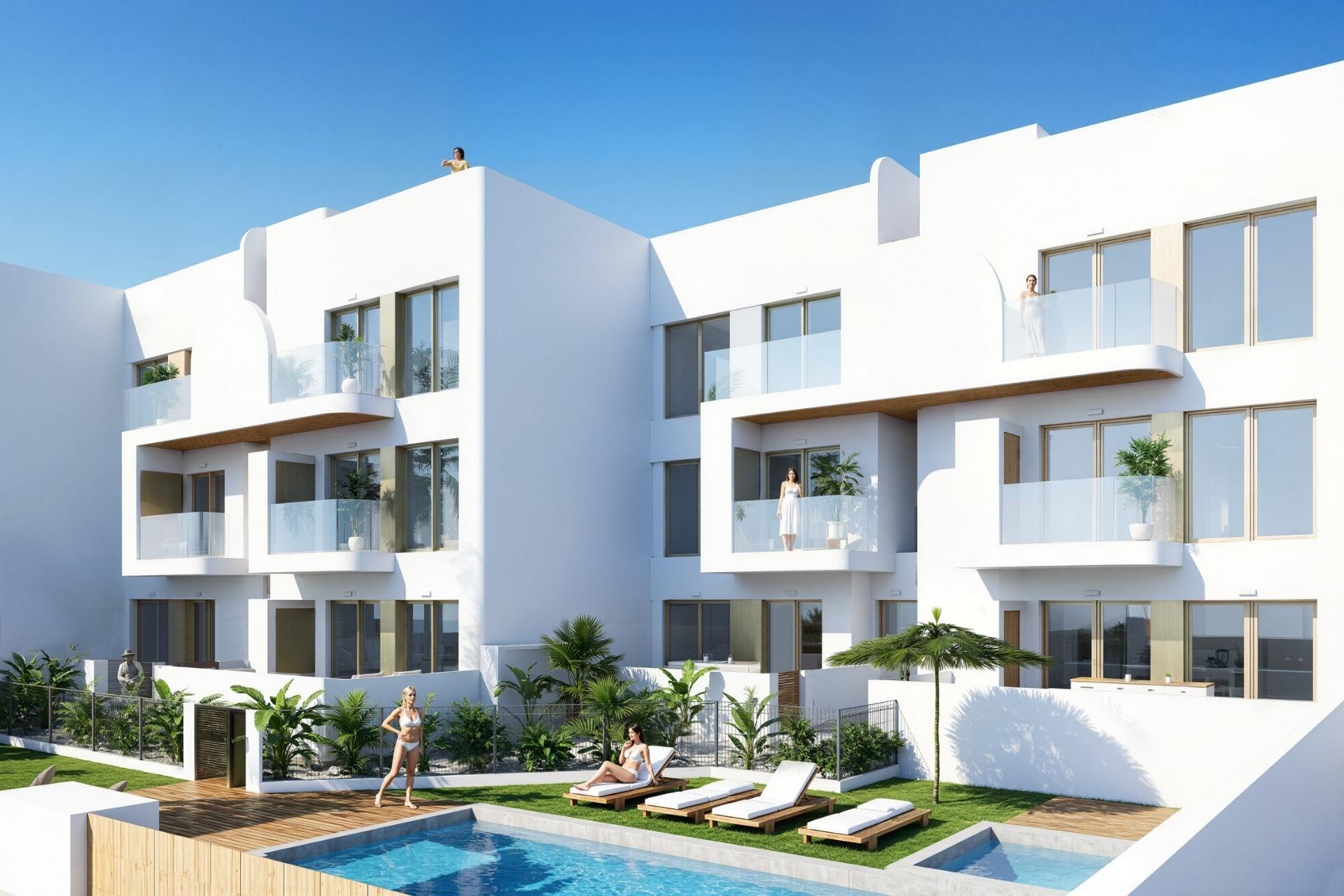 NIEUWBOUW - Appartement / Flat -
Los Alcázares - Serena Golf