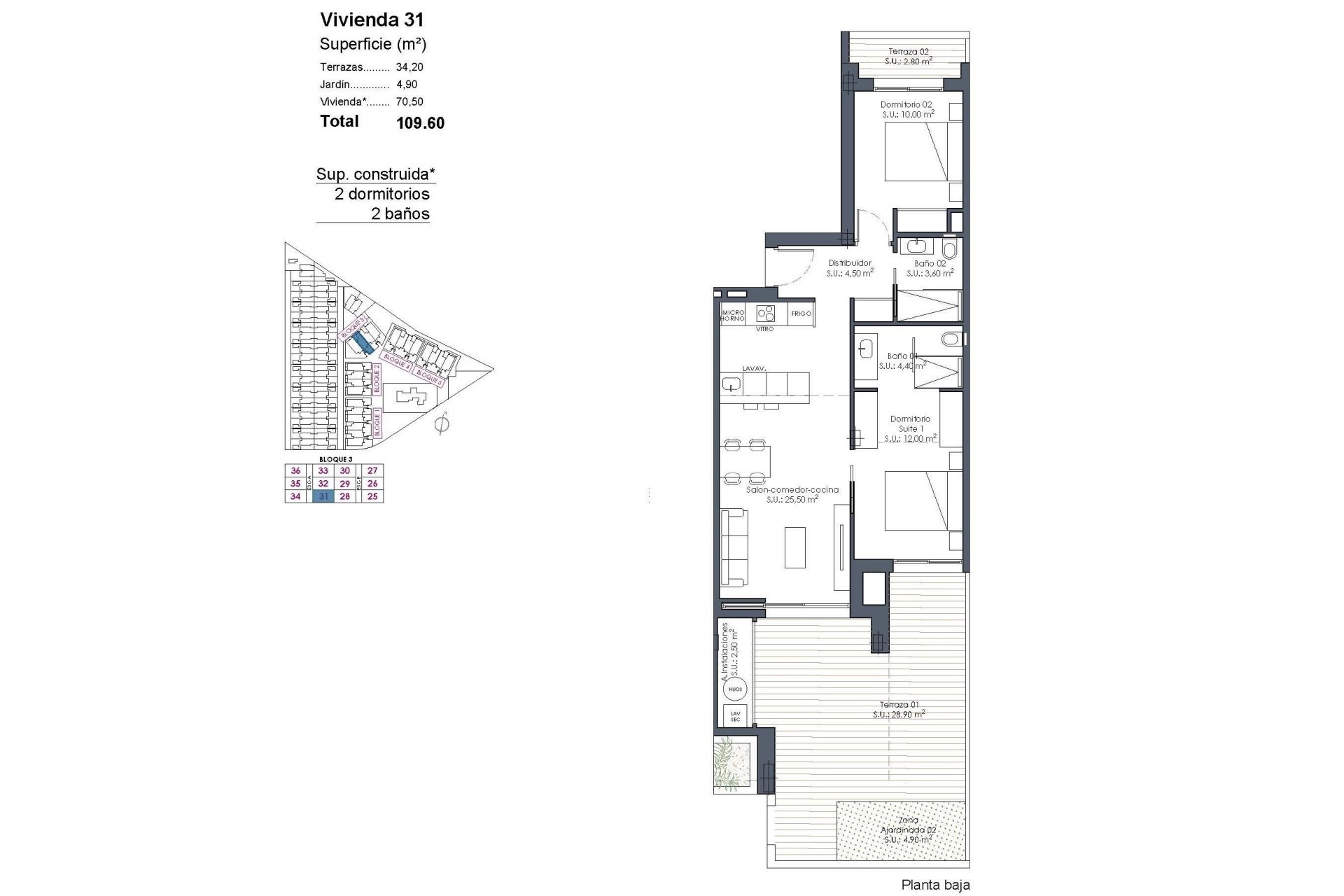 NIEUWBOUW - Appartement / Flat -
Los Alcázares - Serena Golf