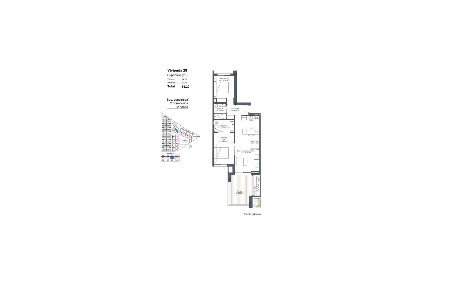 NIEUWBOUW - Appartement / Flat -
Los Alcázares - Serena Golf