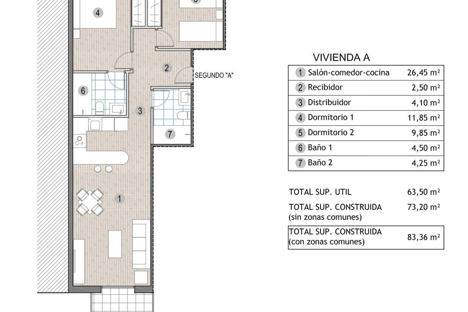 NIEUWBOUW - Appartement / Flat -
Mazarrón - Mazarron
