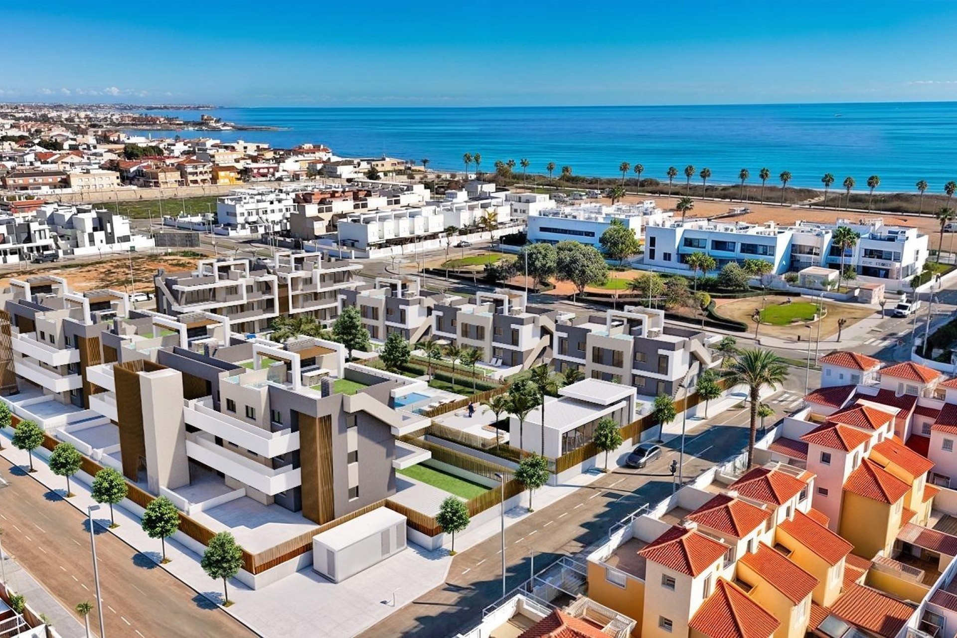 NIEUWBOUW - Appartement / Flat -
Pilar de la Horadada - Playa de las Higuericas