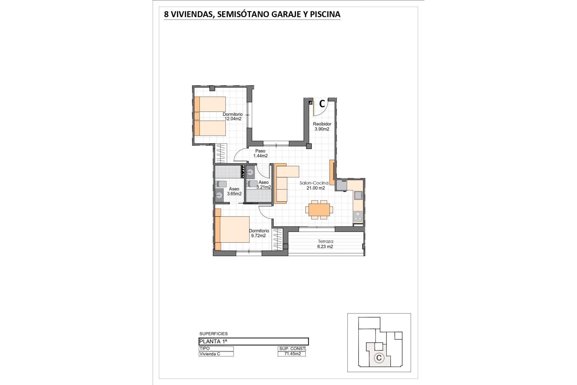 NIEUWBOUW - Appartement / Flat -
San Pedro del Pinatar - Lo Pagán