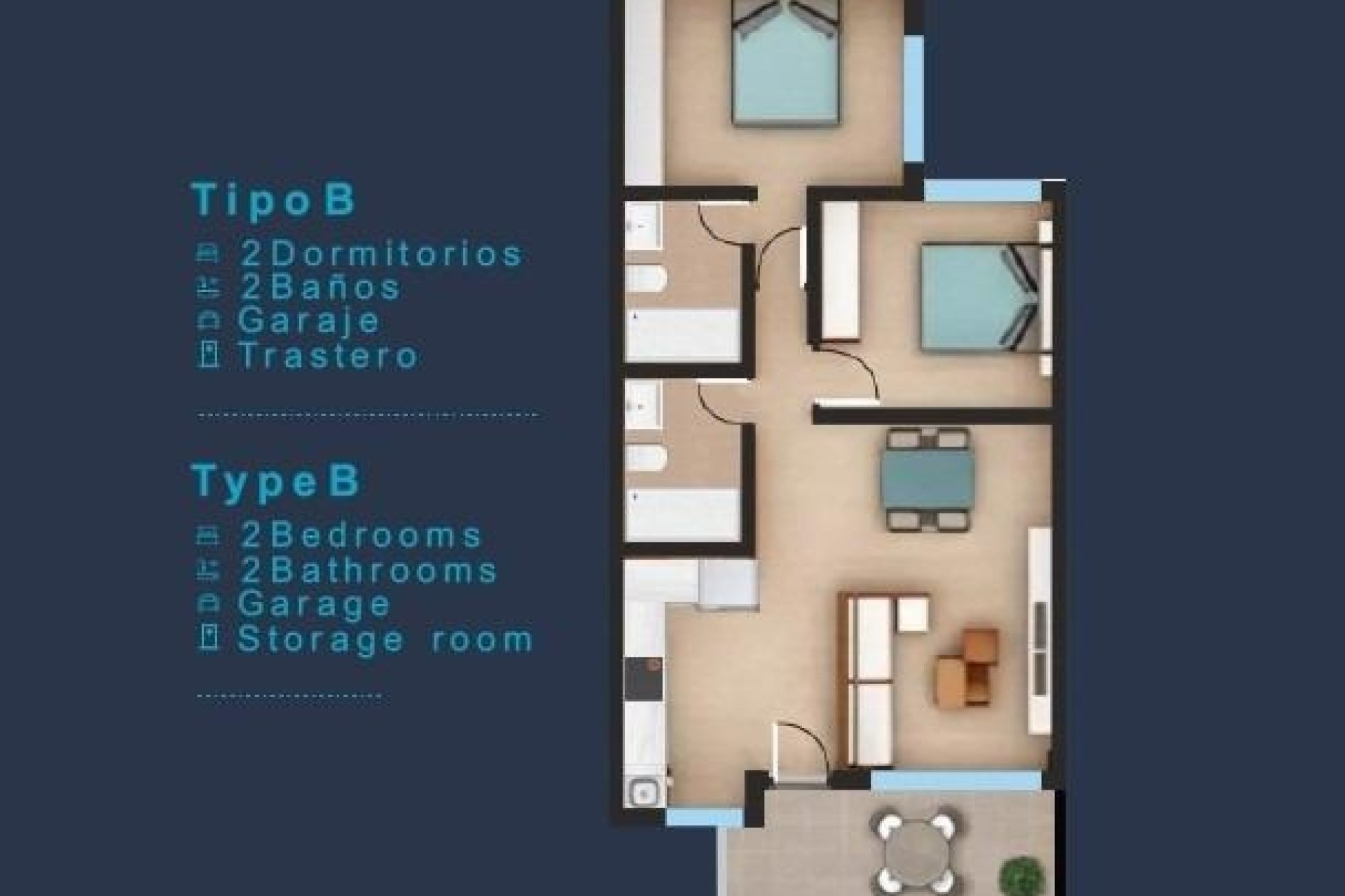 NIEUWBOUW - Appartement / Flat -
San Pedro del Pinatar - Los Pinos
