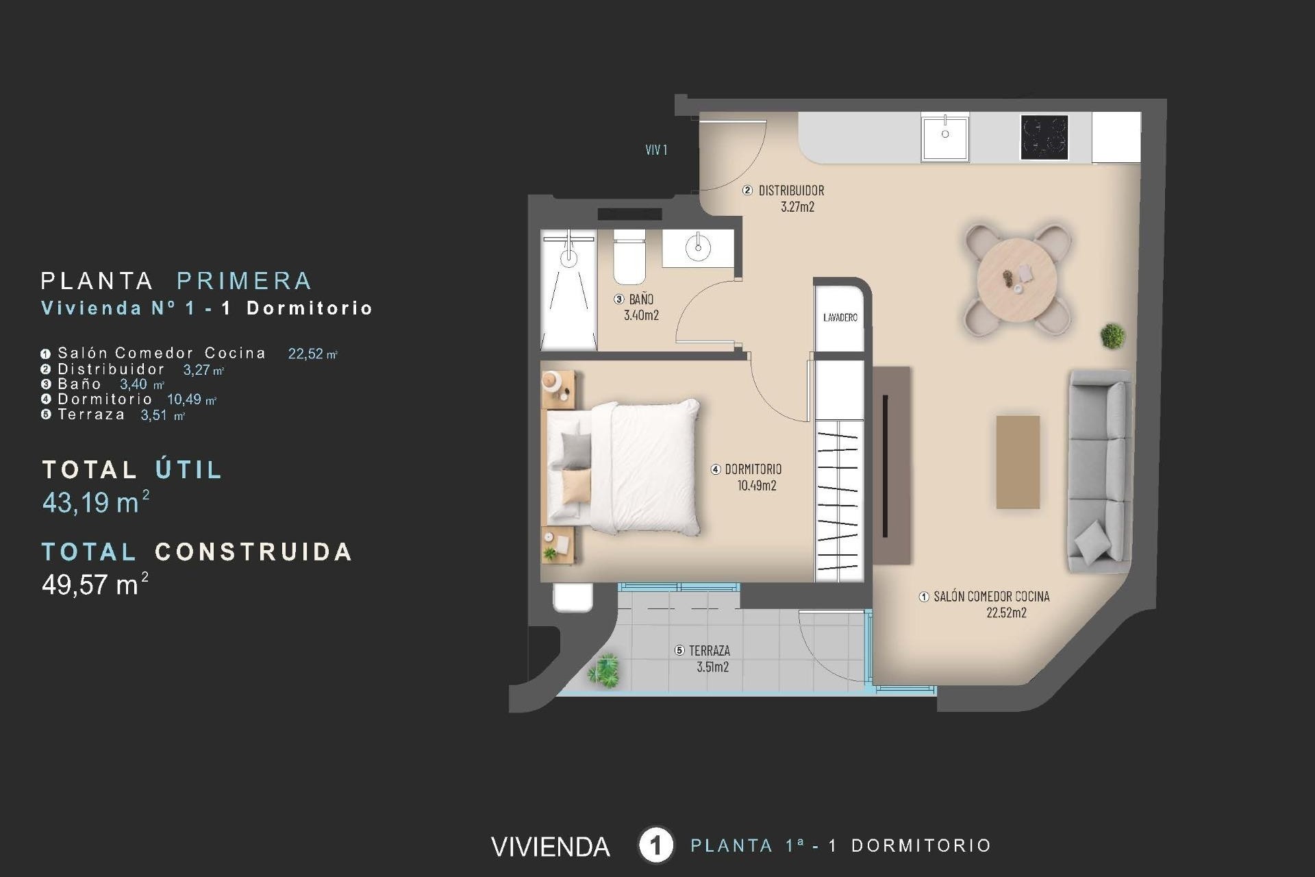 NIEUWBOUW - Appartement / Flat -
Torrevieja - Center
