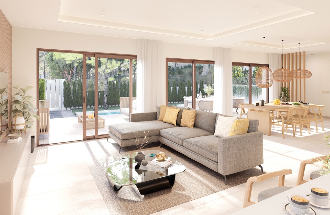 NIEUWBOUW - Halfvrijstaande villa -
Peguera - Spain