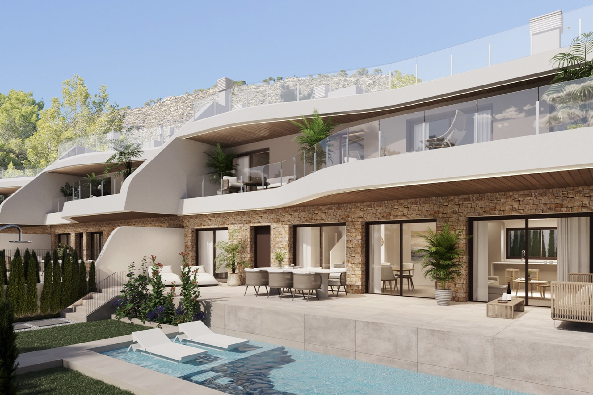 NIEUWBOUW - Halfvrijstaande villa -
Peguera - Spain