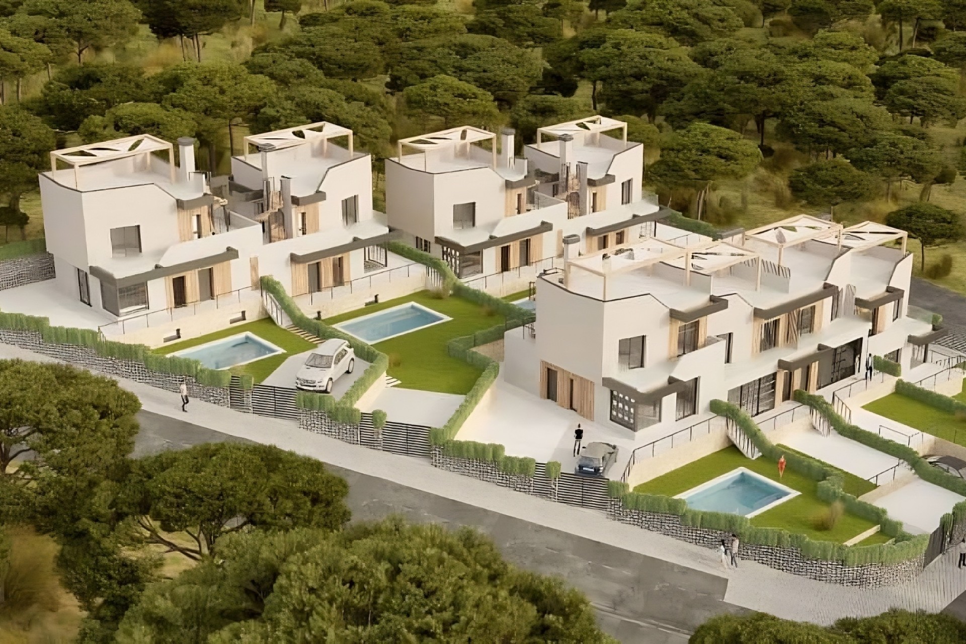 NIEUWBOUW - Halfvrijstaande villa -
Polop