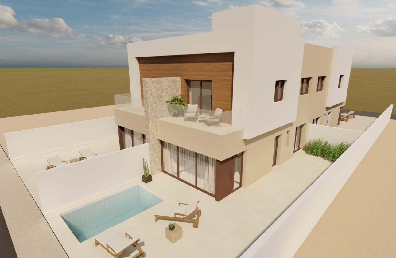 NIEUWBOUW - Halfvrijstaande villa -
San Javier - pueblo