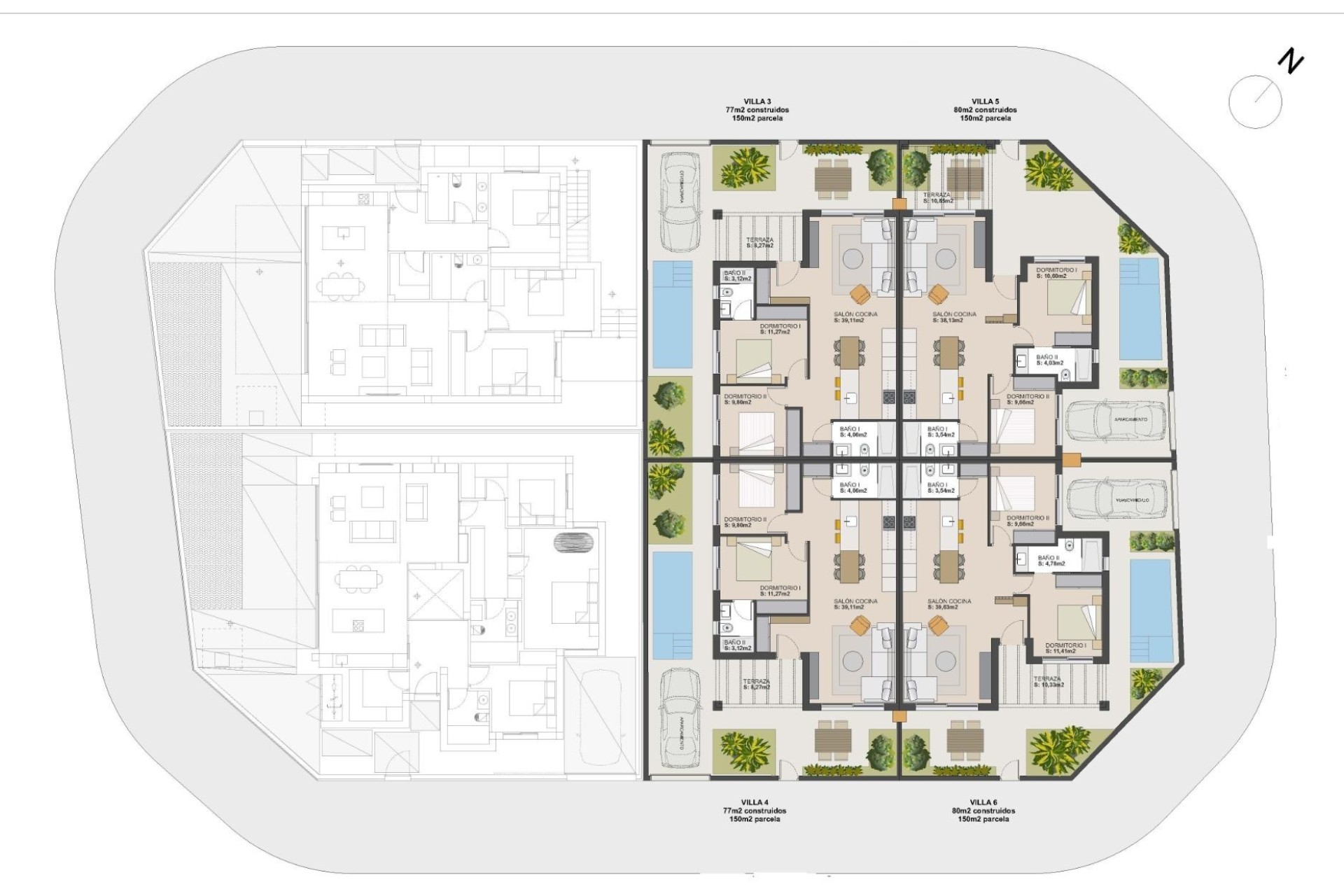 NIEUWBOUW - Halfvrijstaande villa -
Torre Pacheco - El Alba