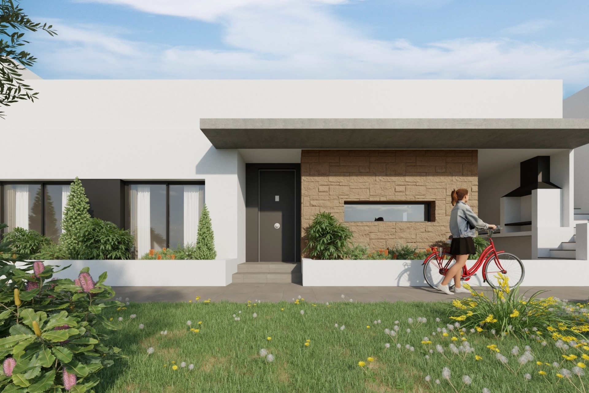 NIEUWBOUW - Halfvrijstaande villa -
Torrevieja - Nueva Torrevieja
