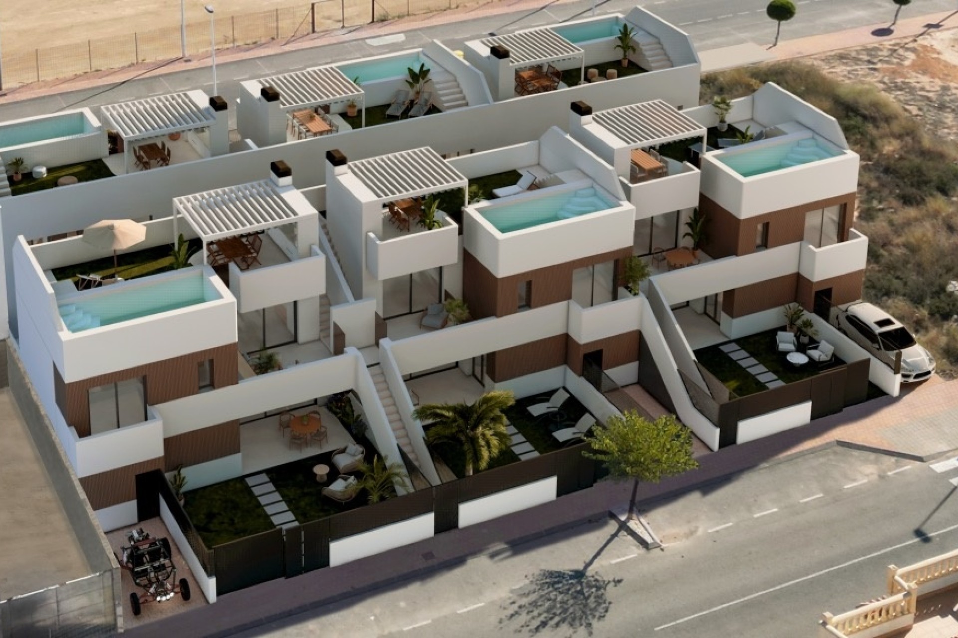 NIEUWBOUW - Lage bungalow -
San Pedro del Pinatar - San Pedro de Pinatar
