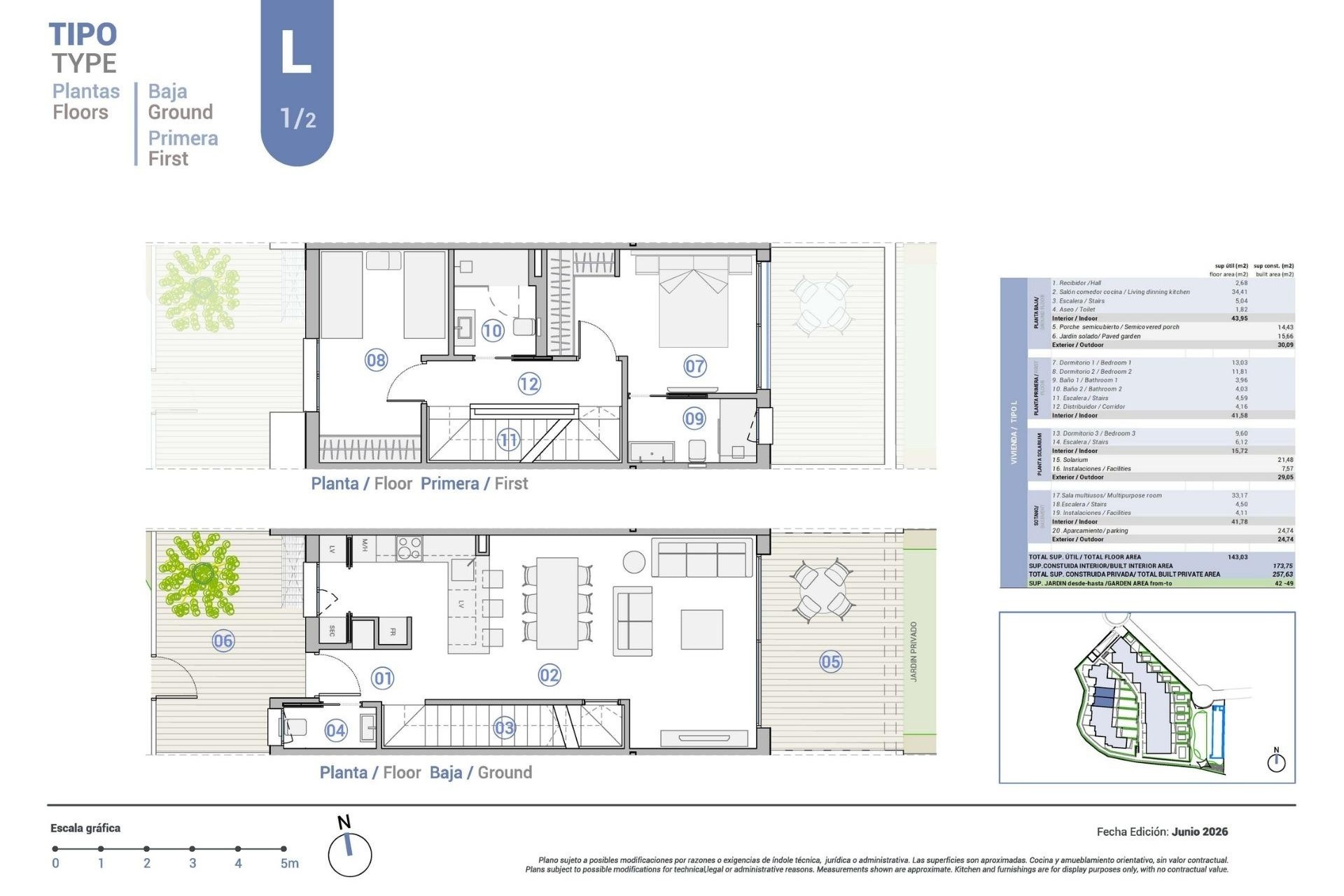NIEUWBOUW - Rijhuis -
El Campello - Platja de L´Amerador