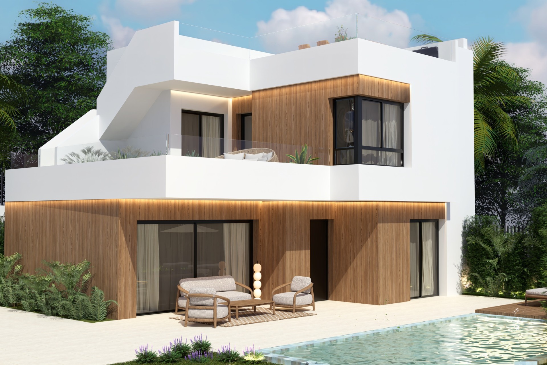 NIEUWBOUW - Rijhuis -
Entre Naranjos - Vistabella Golf - Vistabella