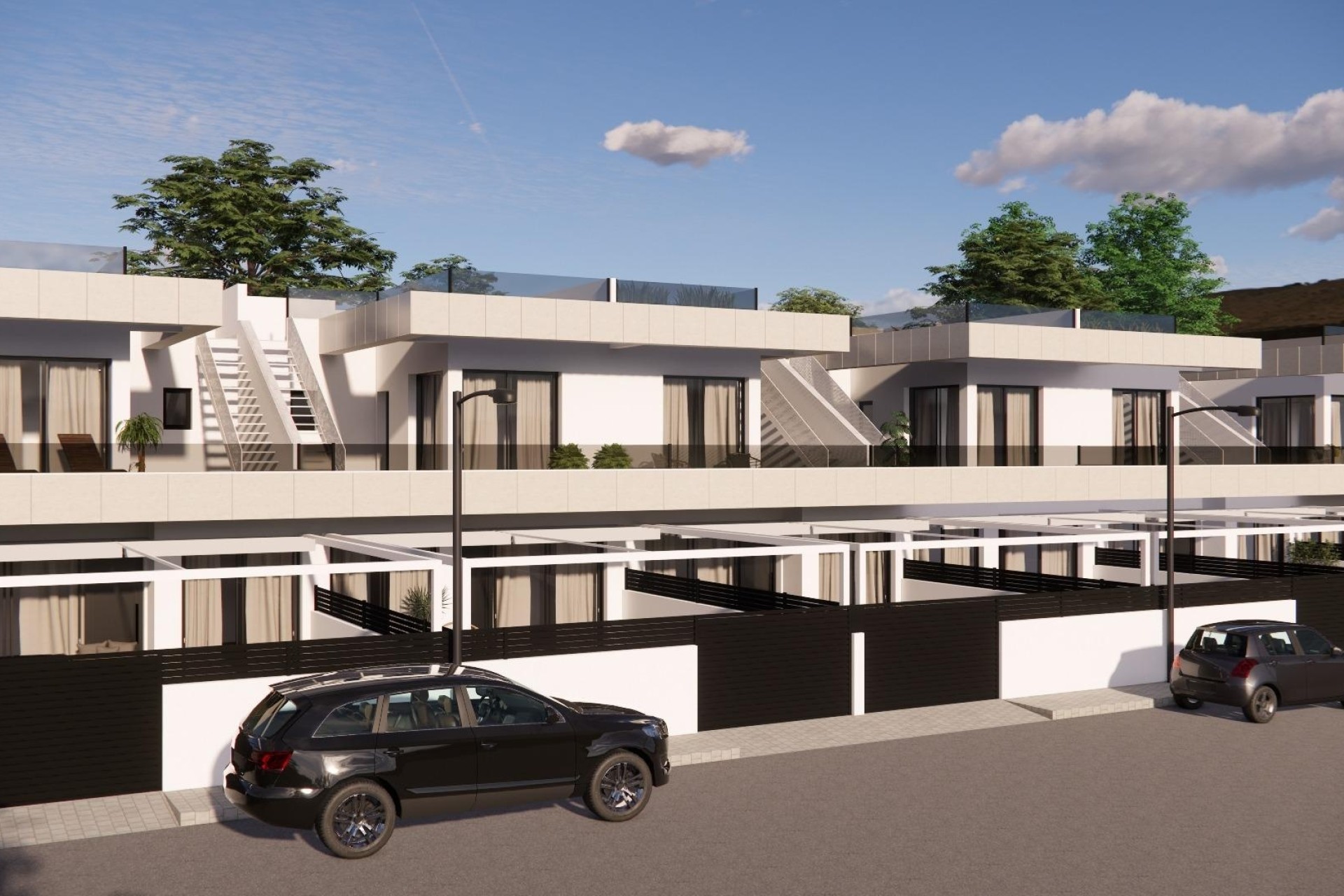 NIEUWBOUW - Rijhuis -
Rojales - Pueblo