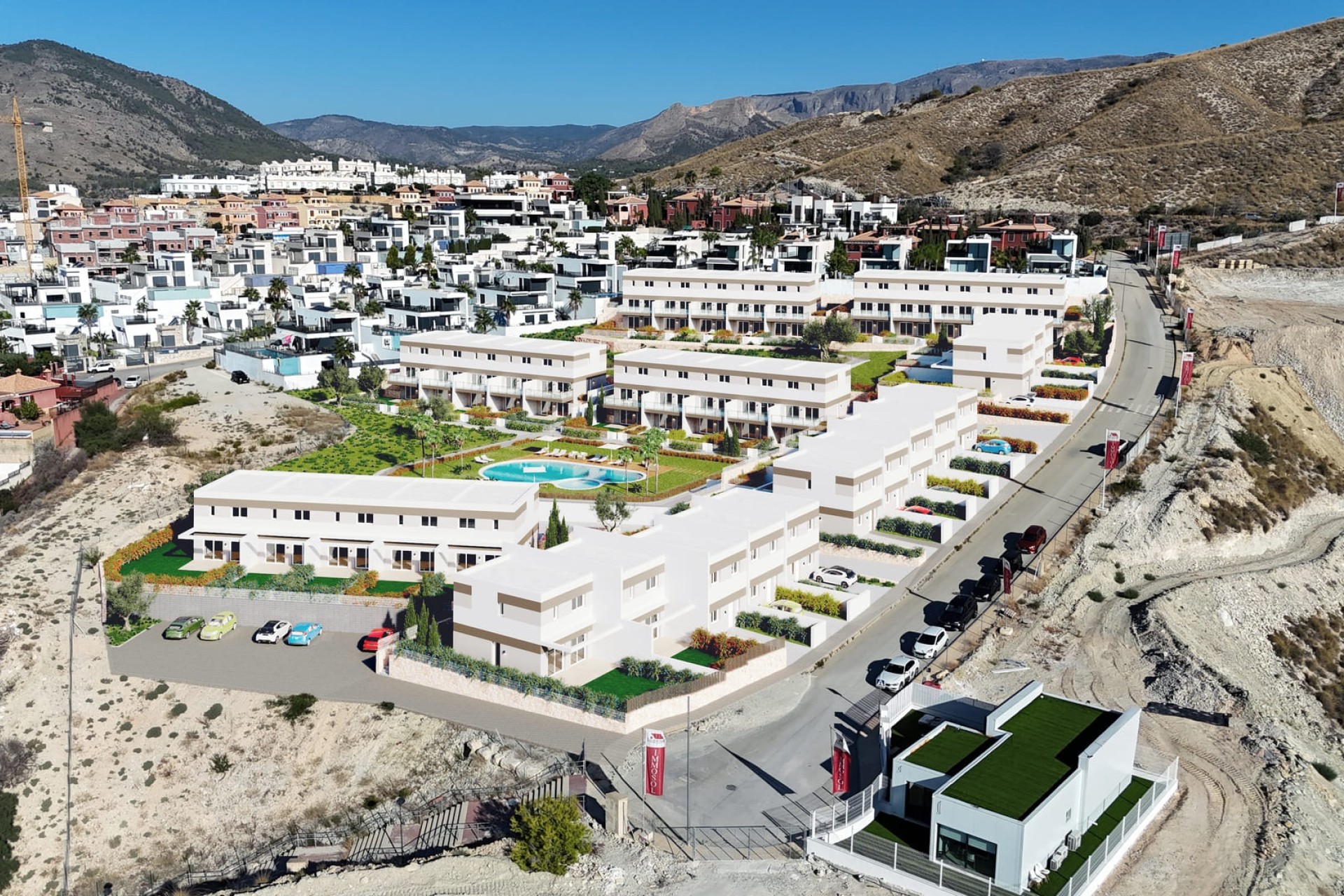 NIEUWBOUW - Stadswoning -
Finestrat