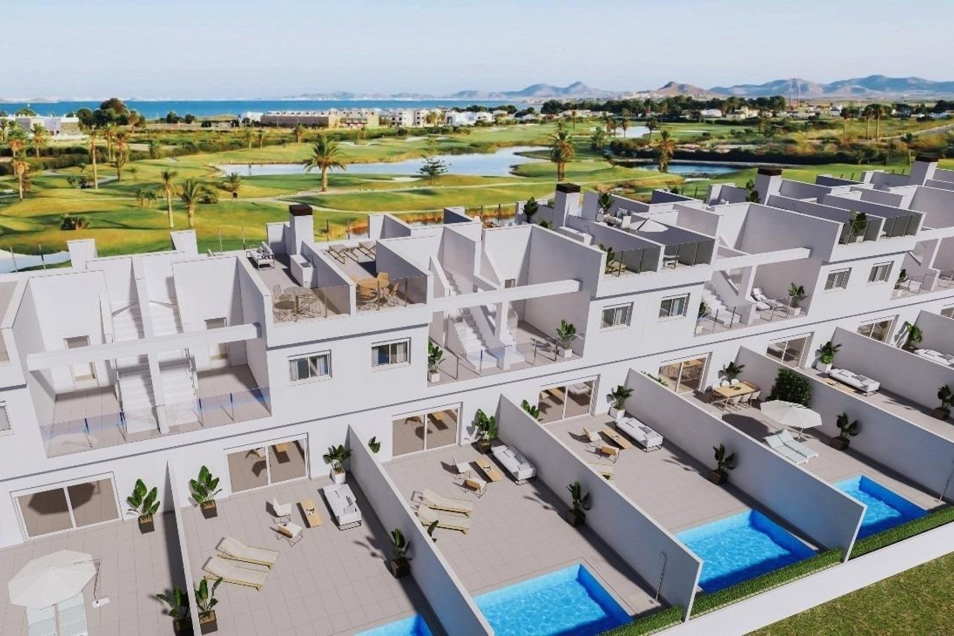 NIEUWBOUW - Stadswoning -
Los Alcazares - Serena Golf
